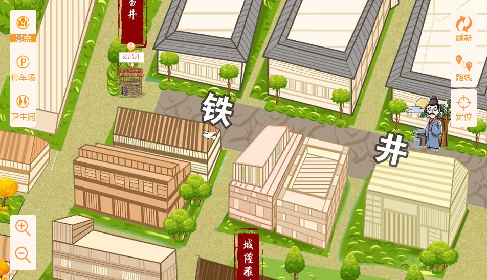 隆安智慧景区：手绘地图与语音导览的完美融合